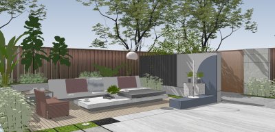 MODERN GARDEN COURTYARD VOL.17